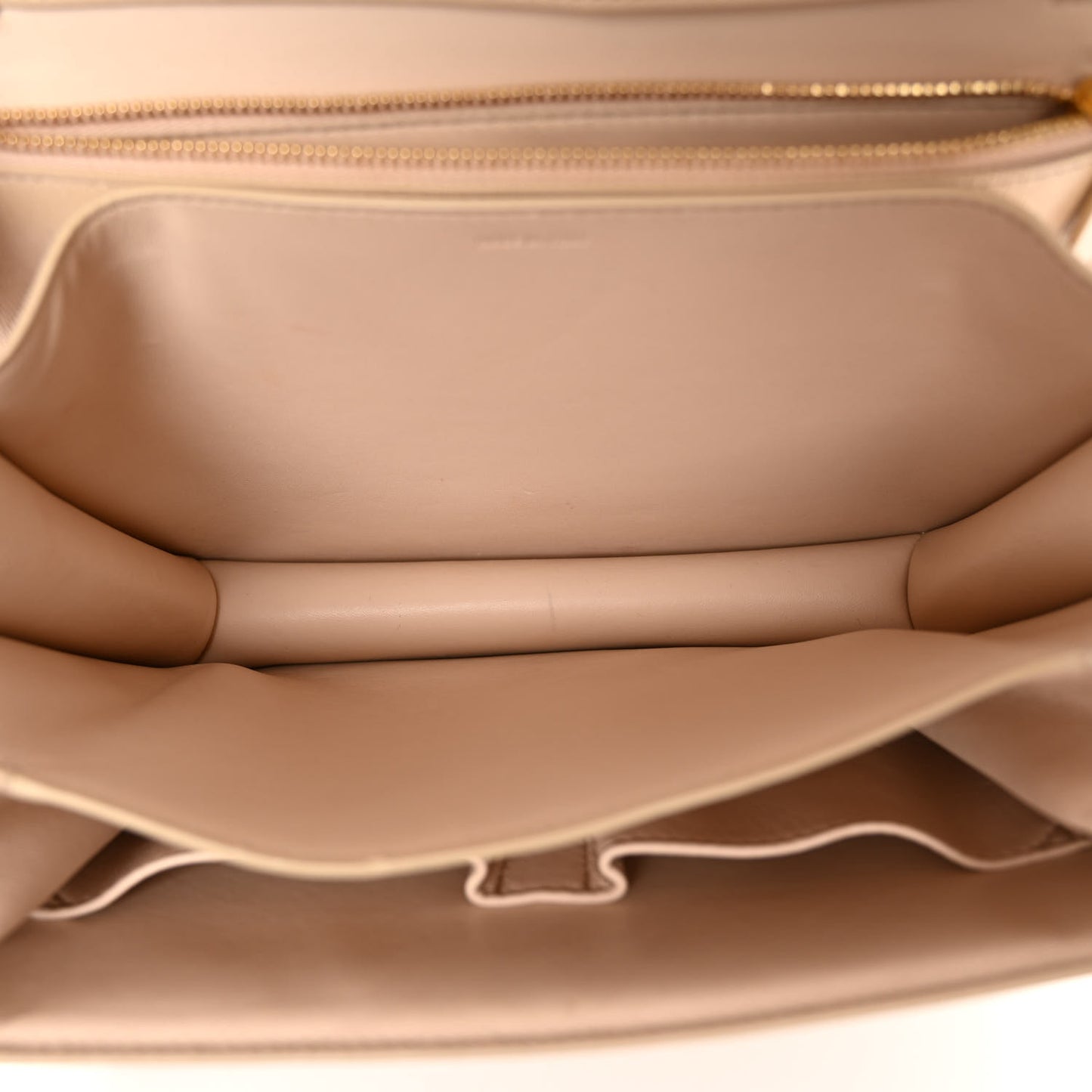 Liege Calfskin Medium Classic Box Flap Bag Powder