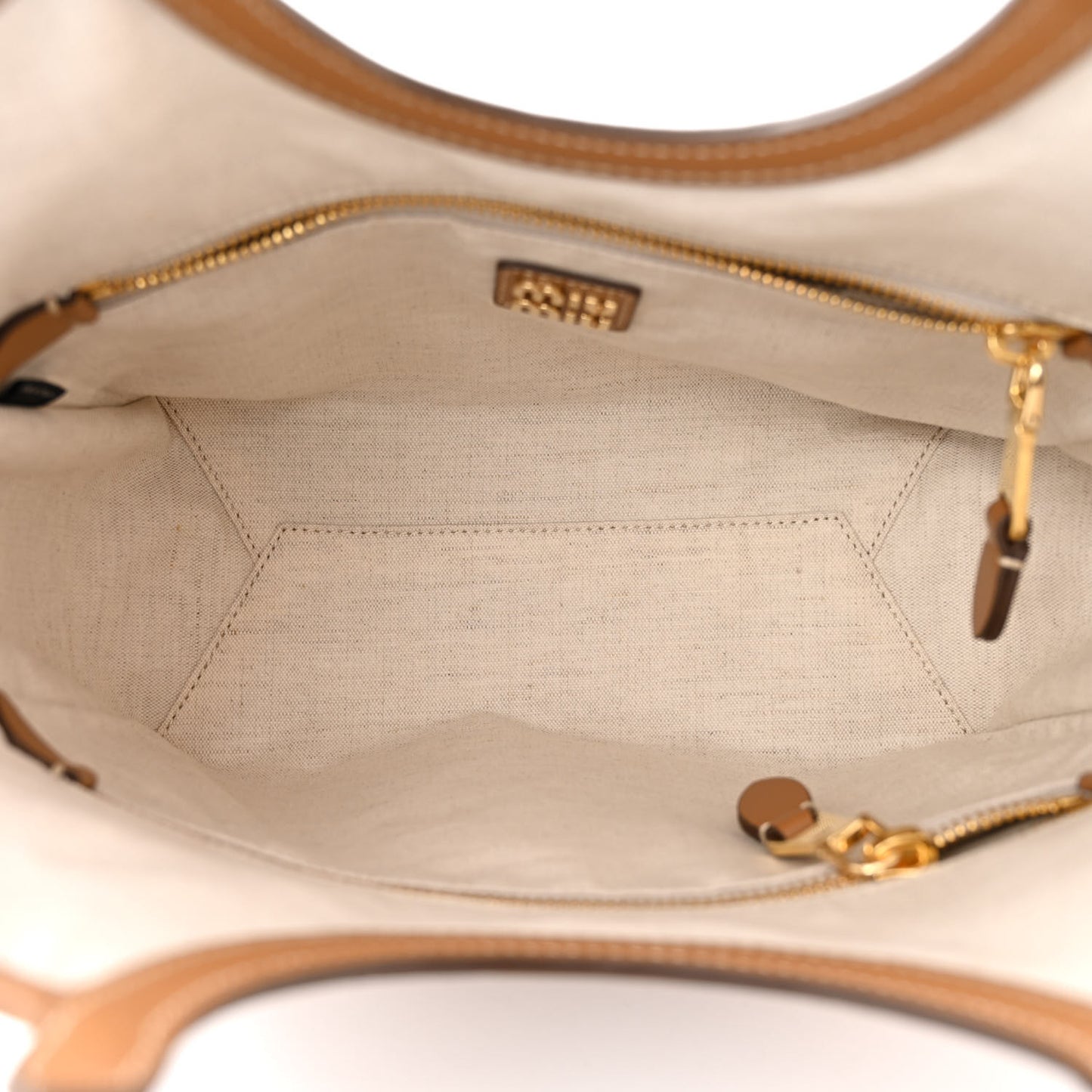 Soft Calf Softy Small Ivy Tote Bag Caramel
