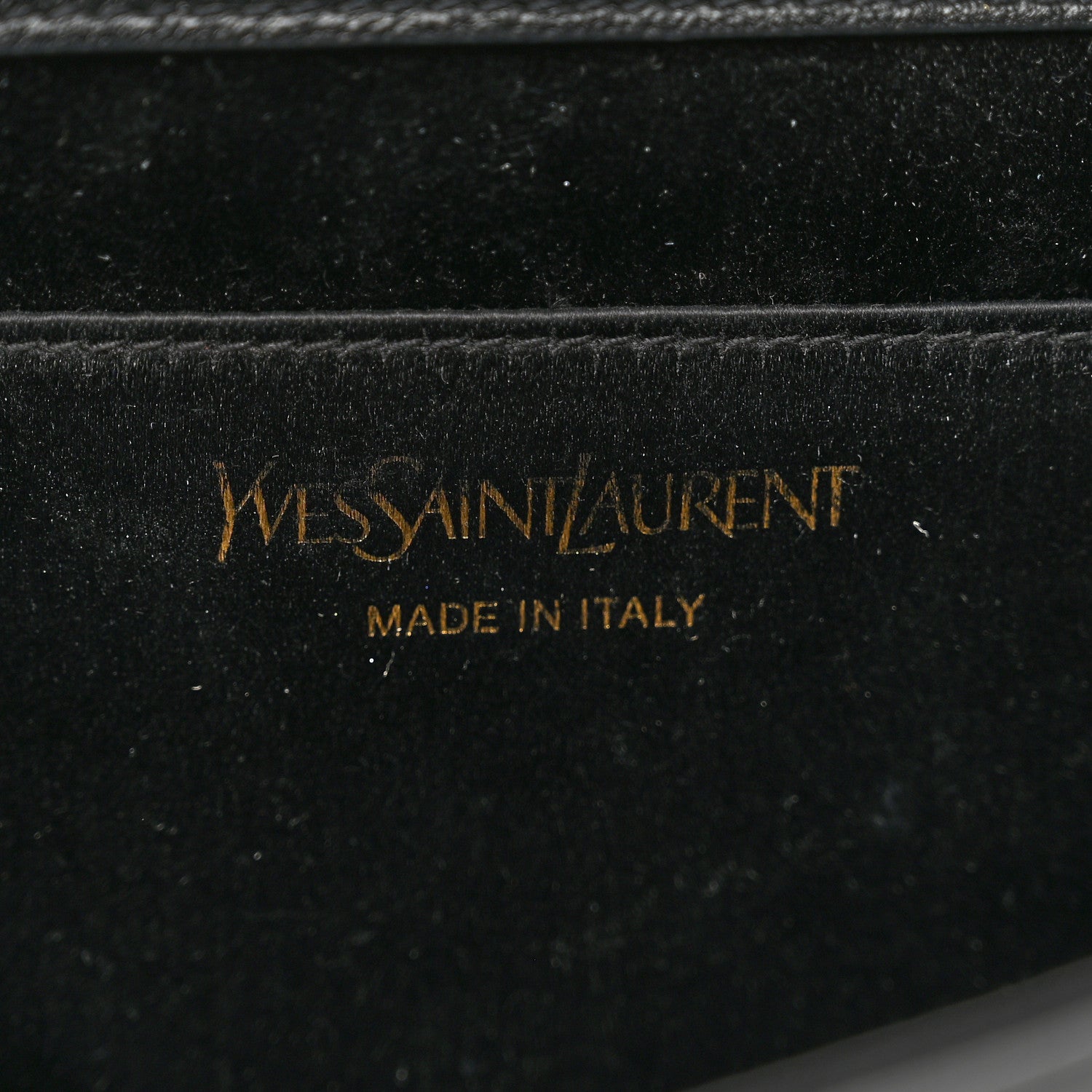 Saint Laurent Calfskin Monogram Large Belle De Jour Clutch Black 6 of 8