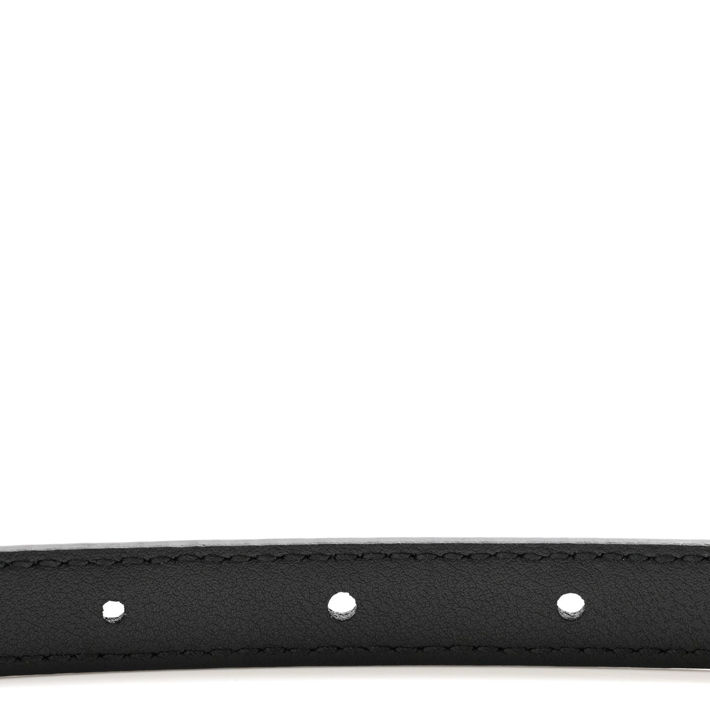 Plutone Calfskin Gucci Buckle 20mm Thin Belt 80 32 Black