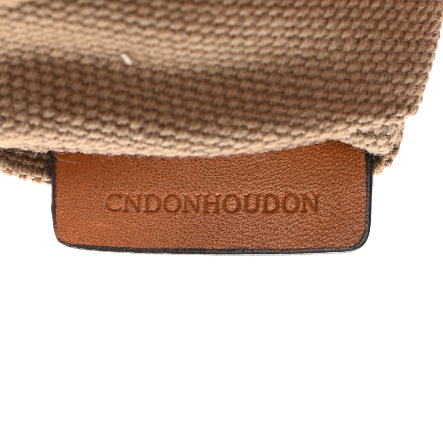 Canvas Mega Check Mini Ashby Tassel Crossbody Saddle Brown