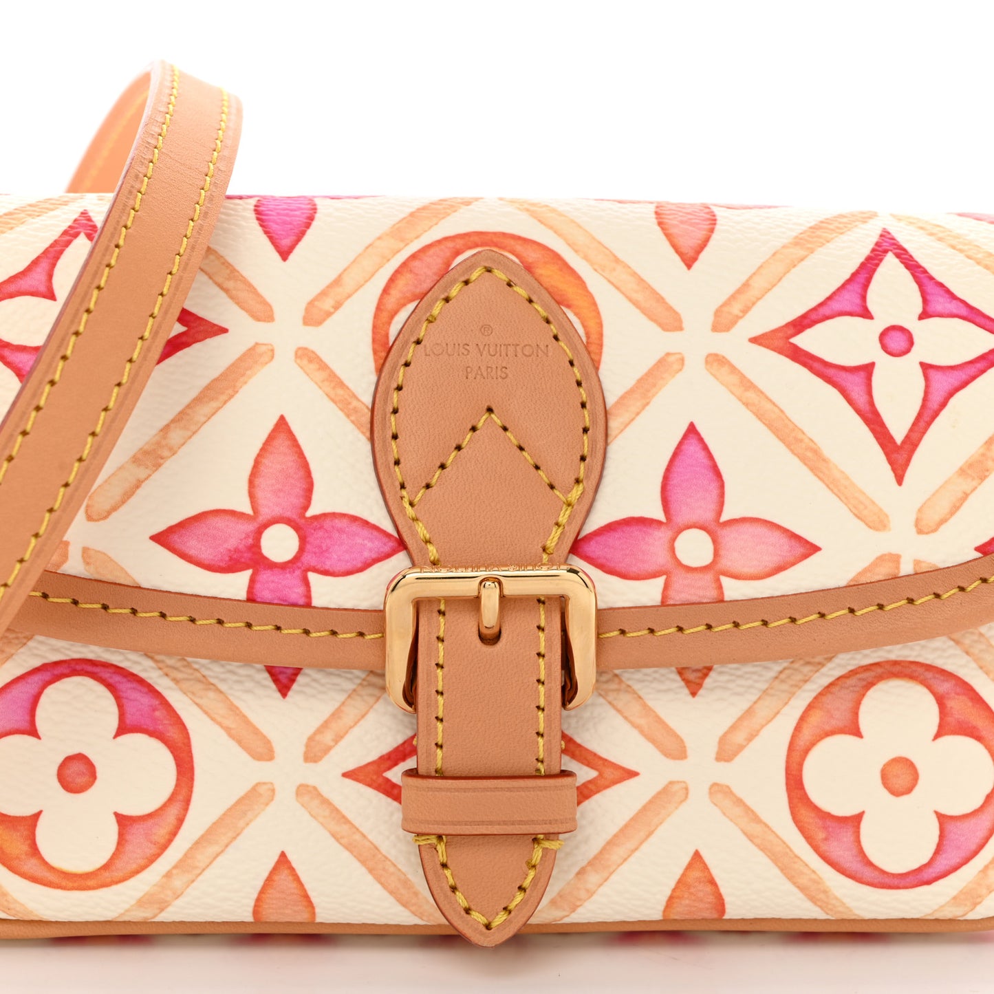 Monogram LV By the Pool Nano Diane Coral