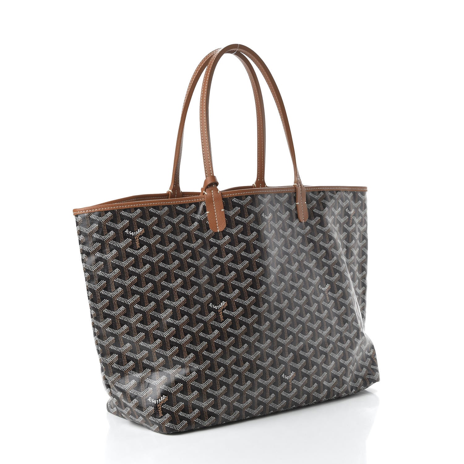 Goyard Goyardine Saint Louis PM Black Gold 3 of 8