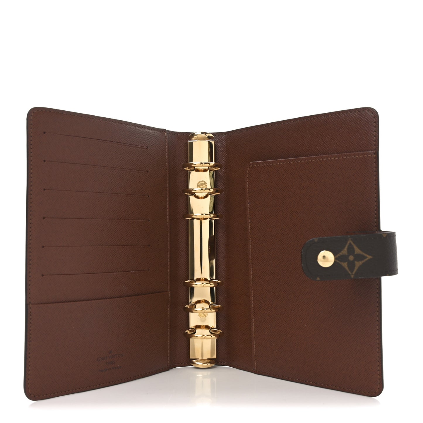 Monogram Medium Ring Agenda Cover