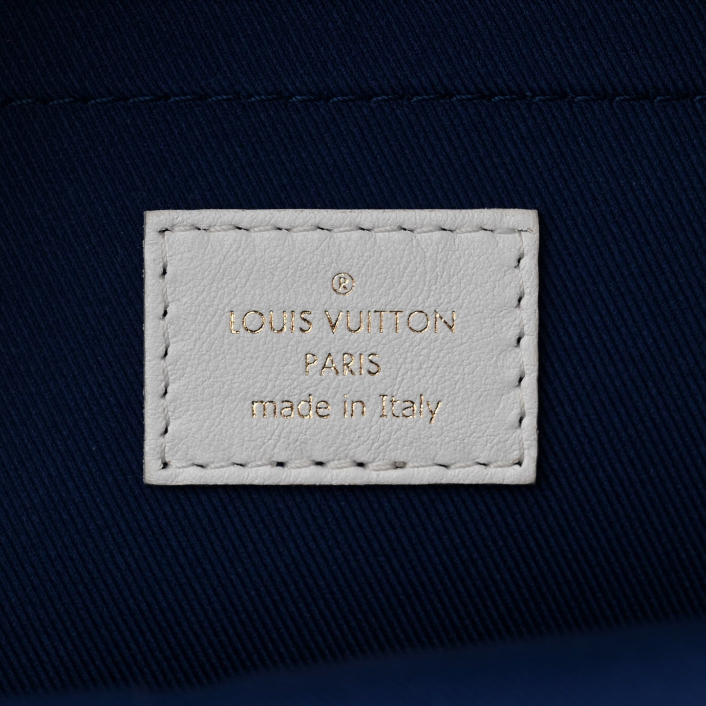 Jacquard Velvet Monogram Palm Springs Backpack Mini Blue