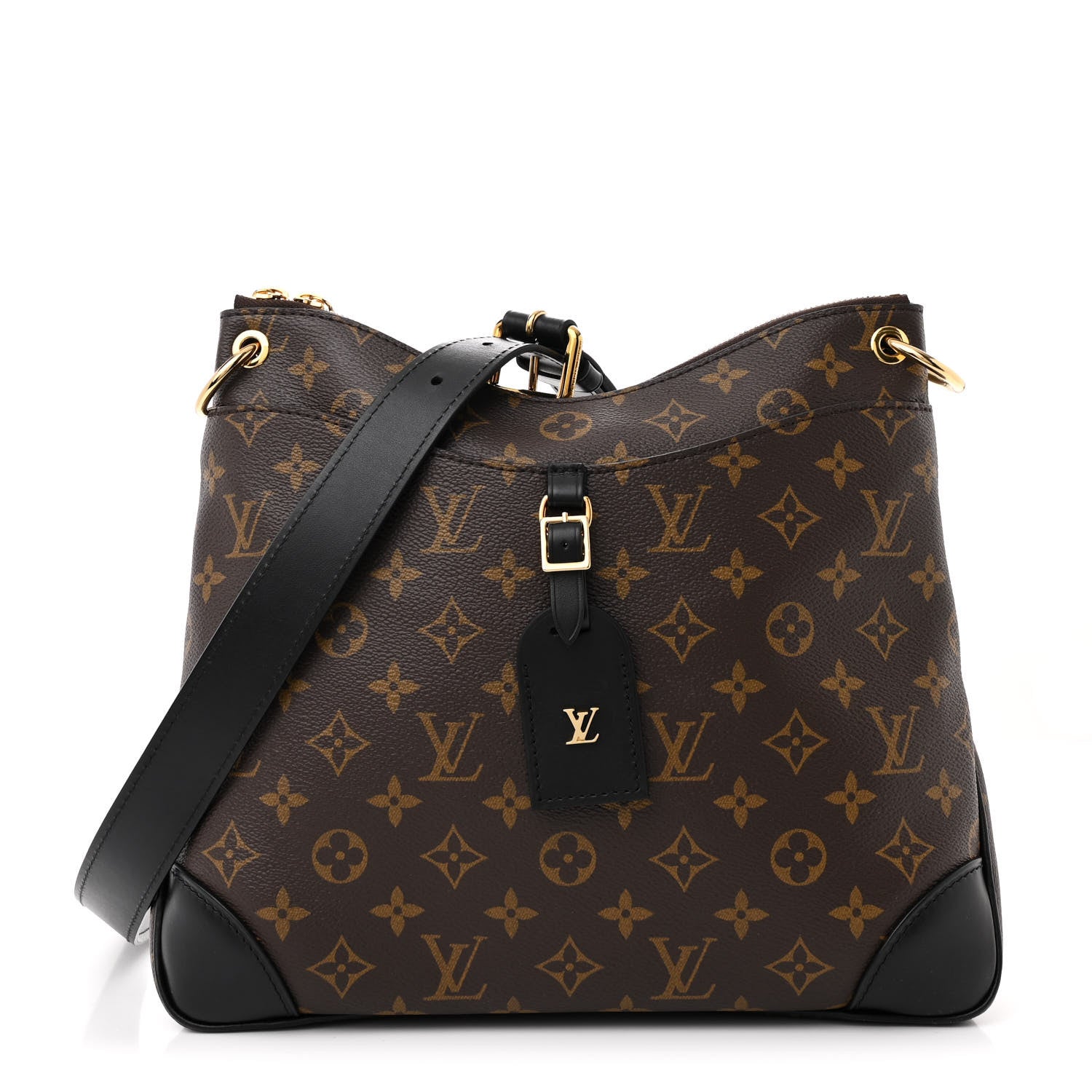 Louis Vuitton Monogram Odeon MM Black 1 of 9