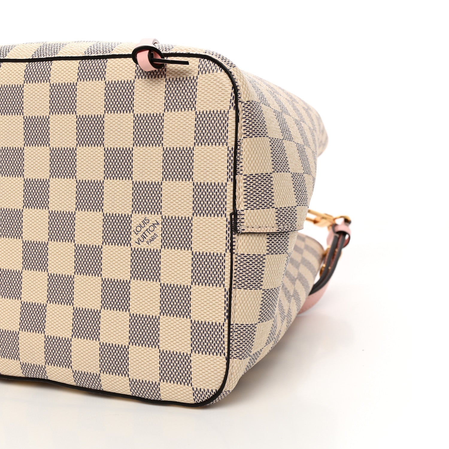 Louis Vuitton Damier Azur Neonoe MM Eau De Rose 9 of 9