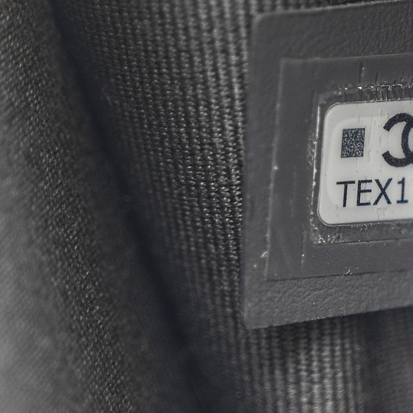 Caviar Quilted Zipped Key Holder Case Gray