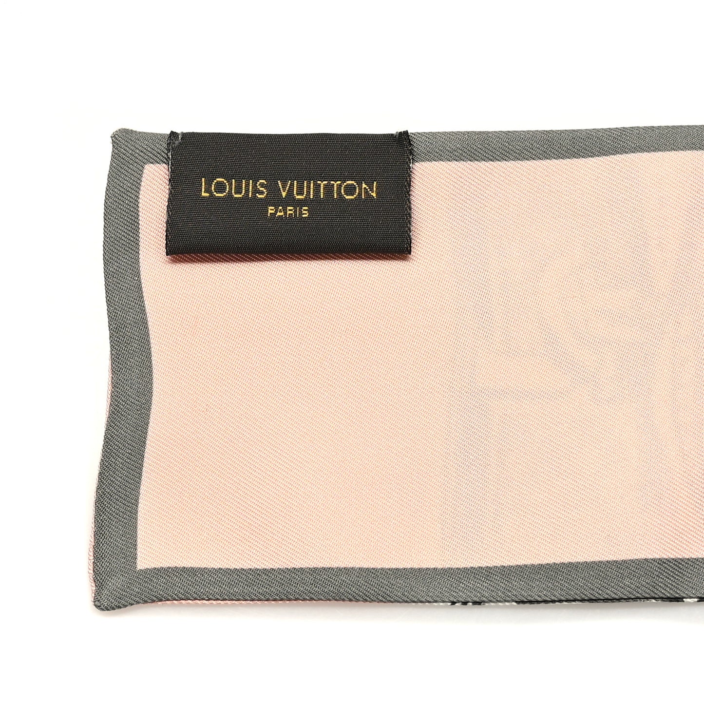 Silk Monogram Trunks Bandeau Rose Poudre