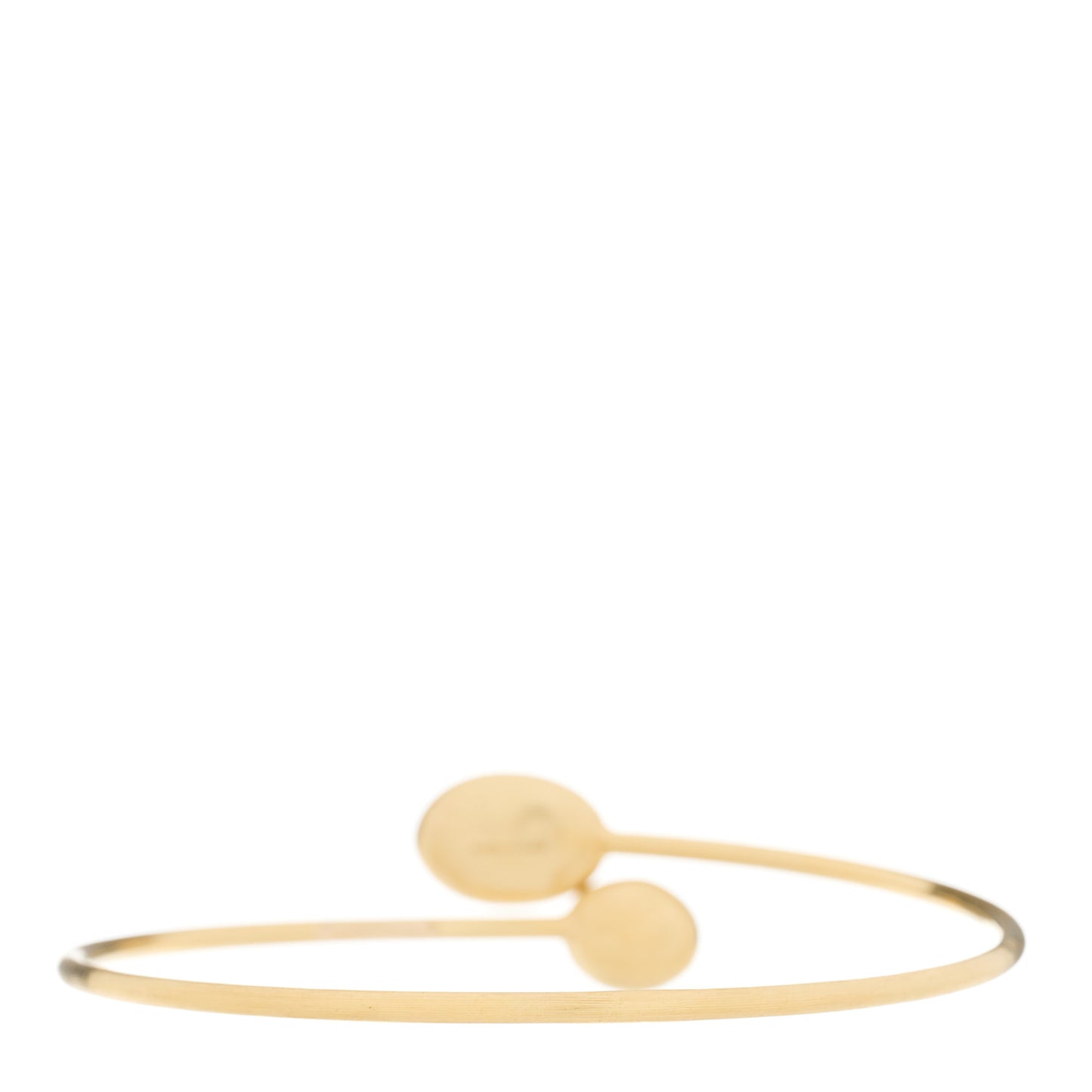 18K Yellow Gold Diamond Siviglia Bypass Cuff Bracelet