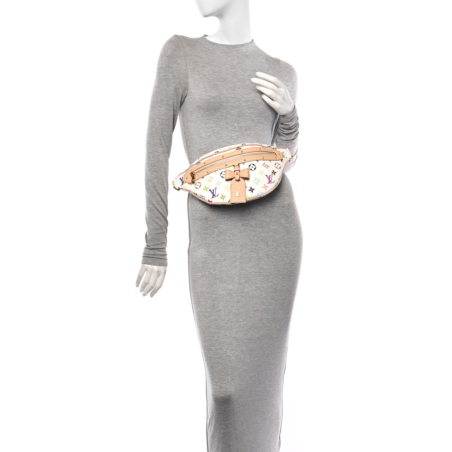 Louis Vuitton LV X TM Monogram Multicolor High Rise Bumbag White 2 of 9