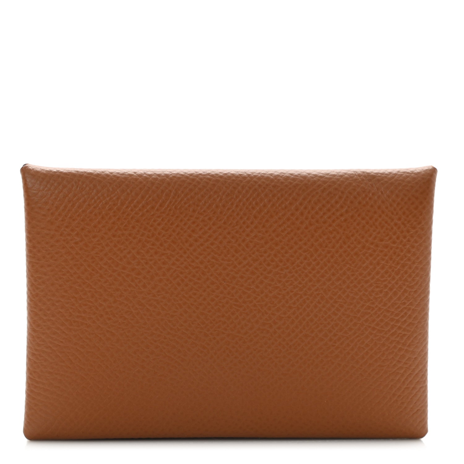 Hermes Epsom Calvi Card Case Gold 1 of 8