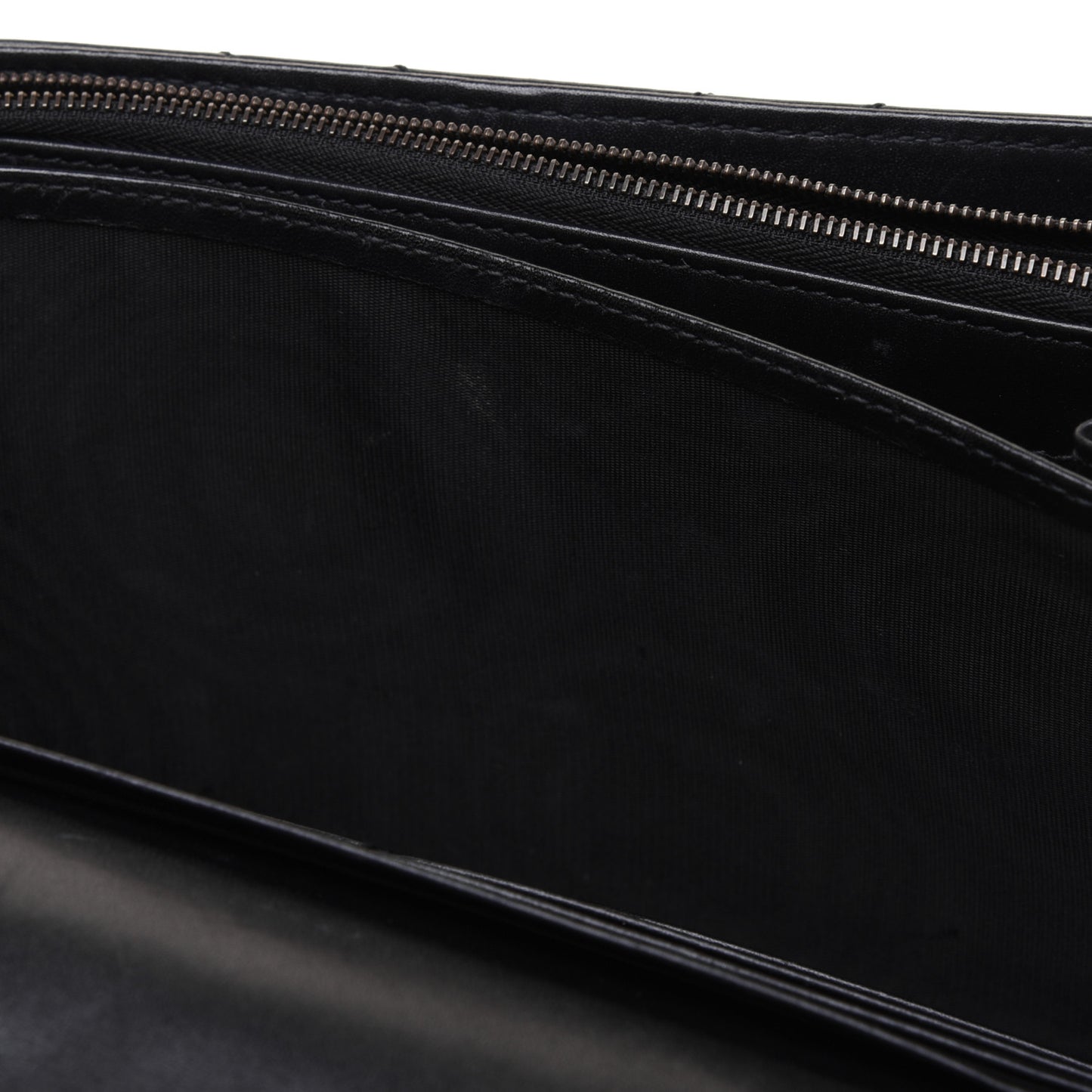 Calfskin Matelasse GG Marmont Chain Wallet Black