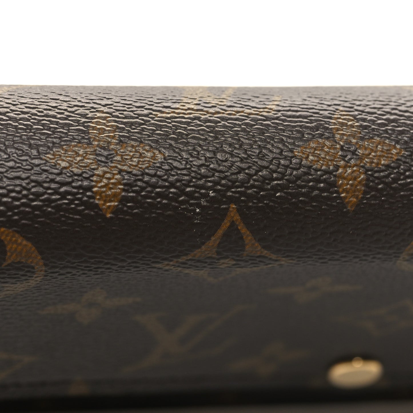 Monogram Pochette Felicie Chain Wallet Fuchsia