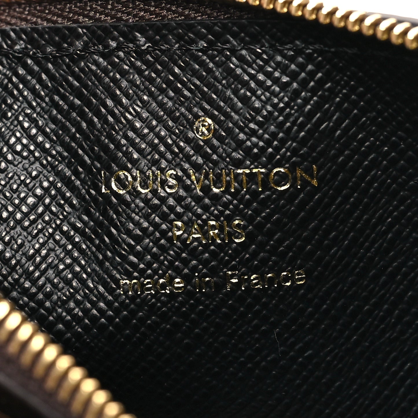 Monogram Recto Verso Card Holder Black