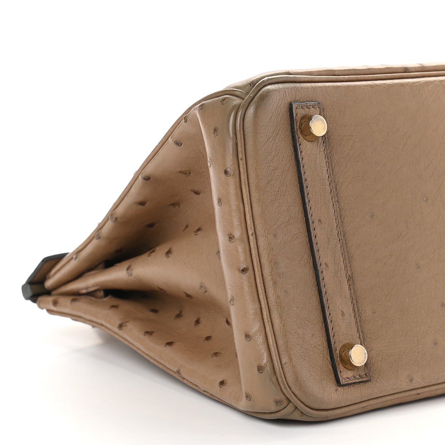 Ostrich Birkin 30 Mousse