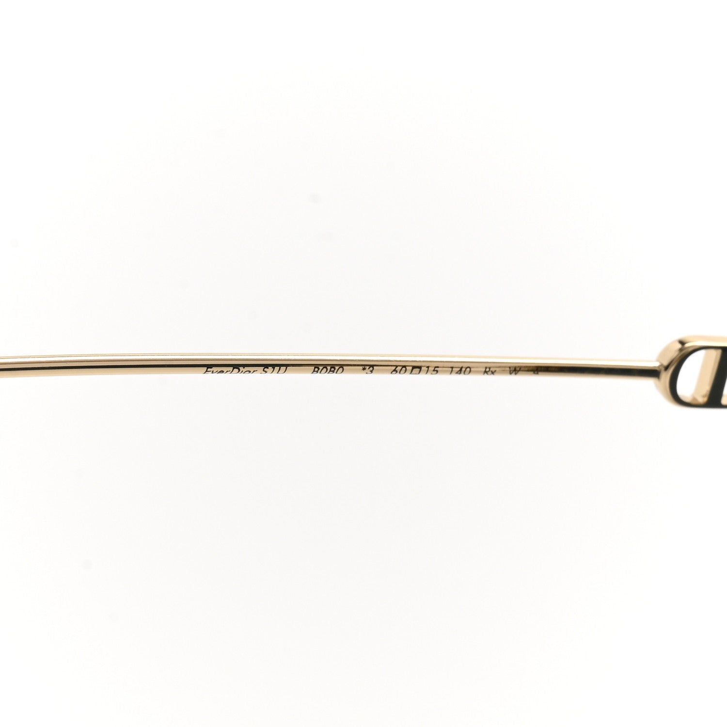 Christian Dior Metal EverDior Square Sunglasses Gold 6 of 7