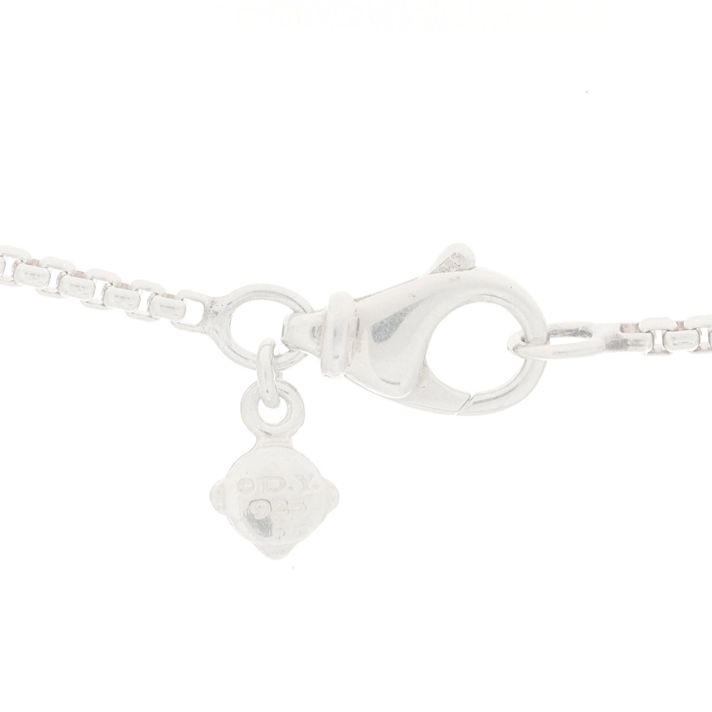 Sterling Silver Diamond Crossover Bar Necklace