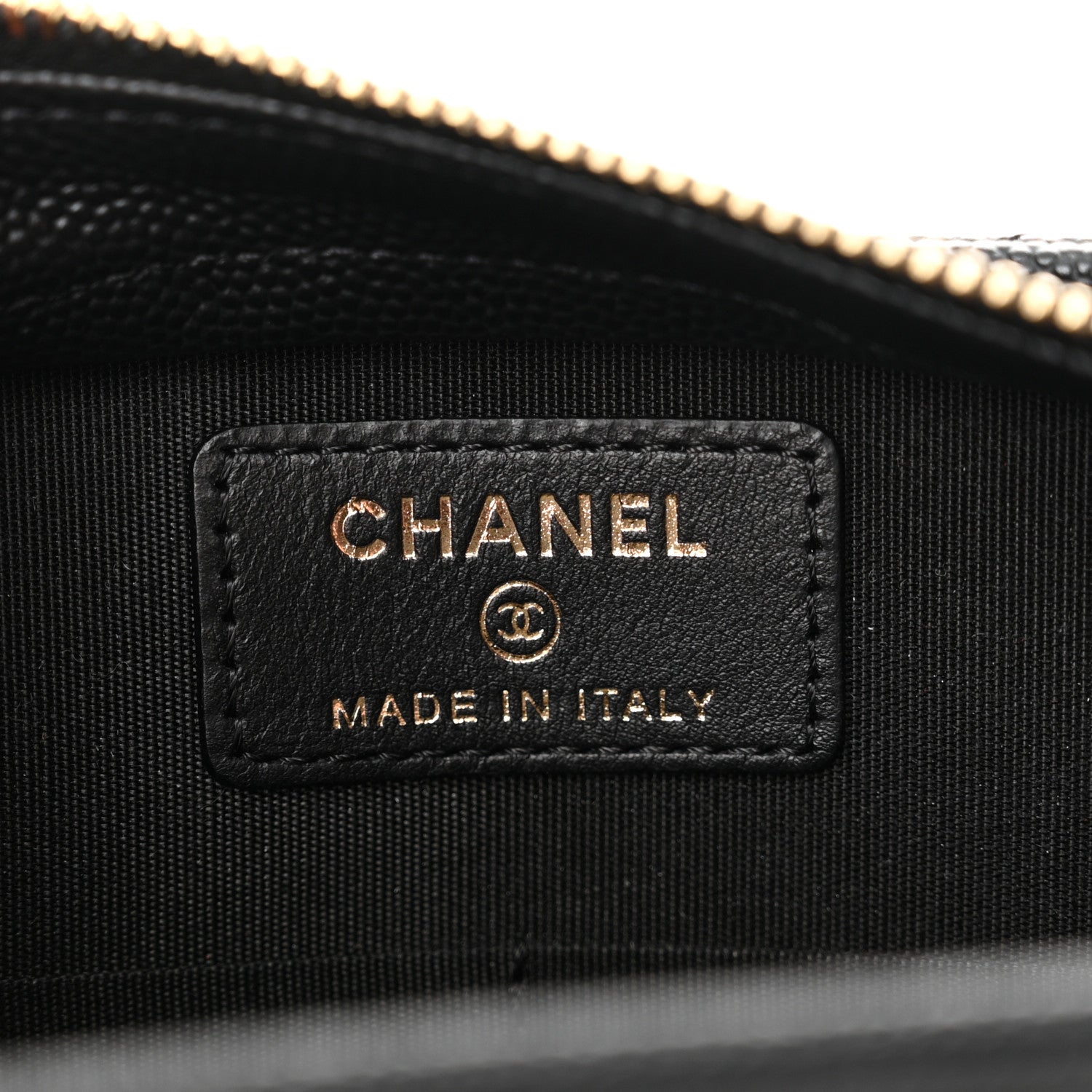 Chanel Caviar Quilted In & Out Chain Wallet Black 6 of 12