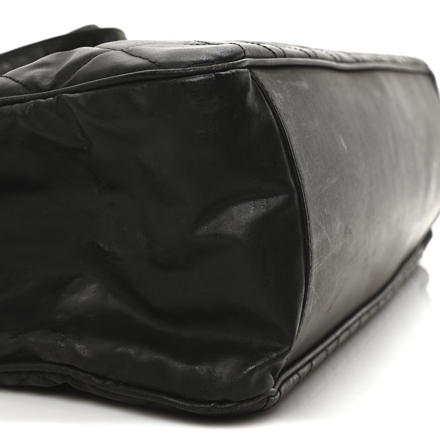 Vinyl XXL Jumbo Maxi Flap Bag