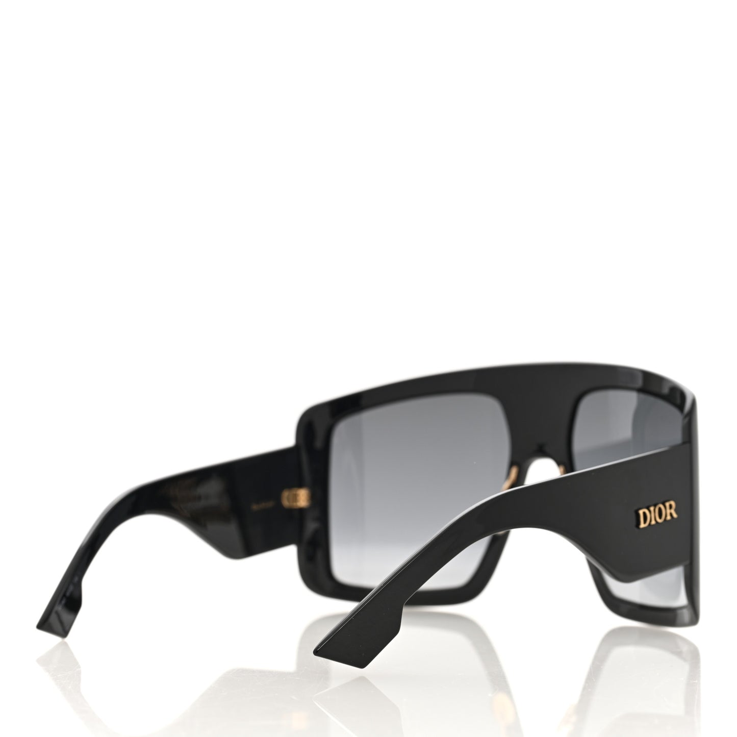 Acetate DiorSo Light 1 Shield Sunglasses Black