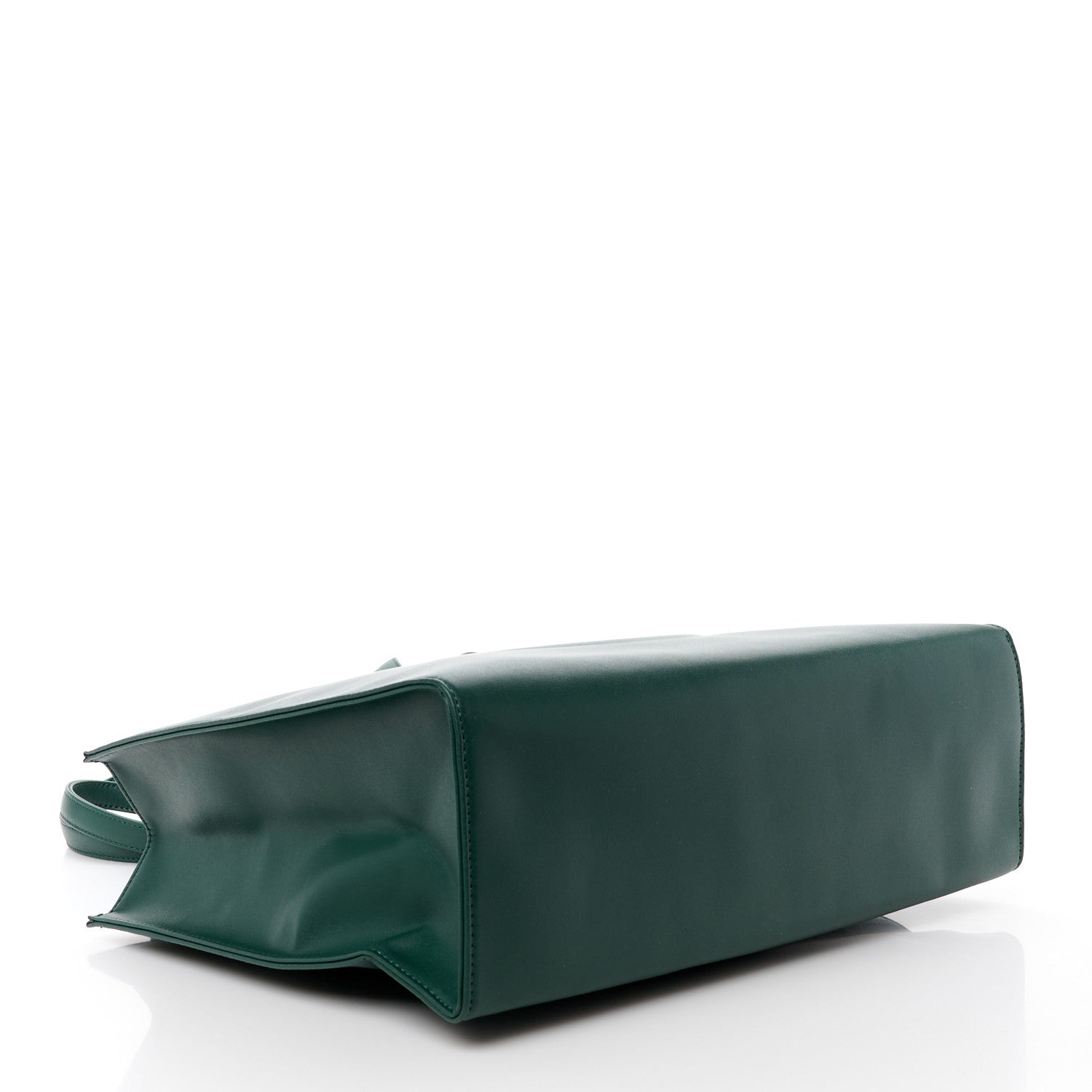 Telfar Vegan Leather Medium Shopping Bag Dark Olive 4 of 10