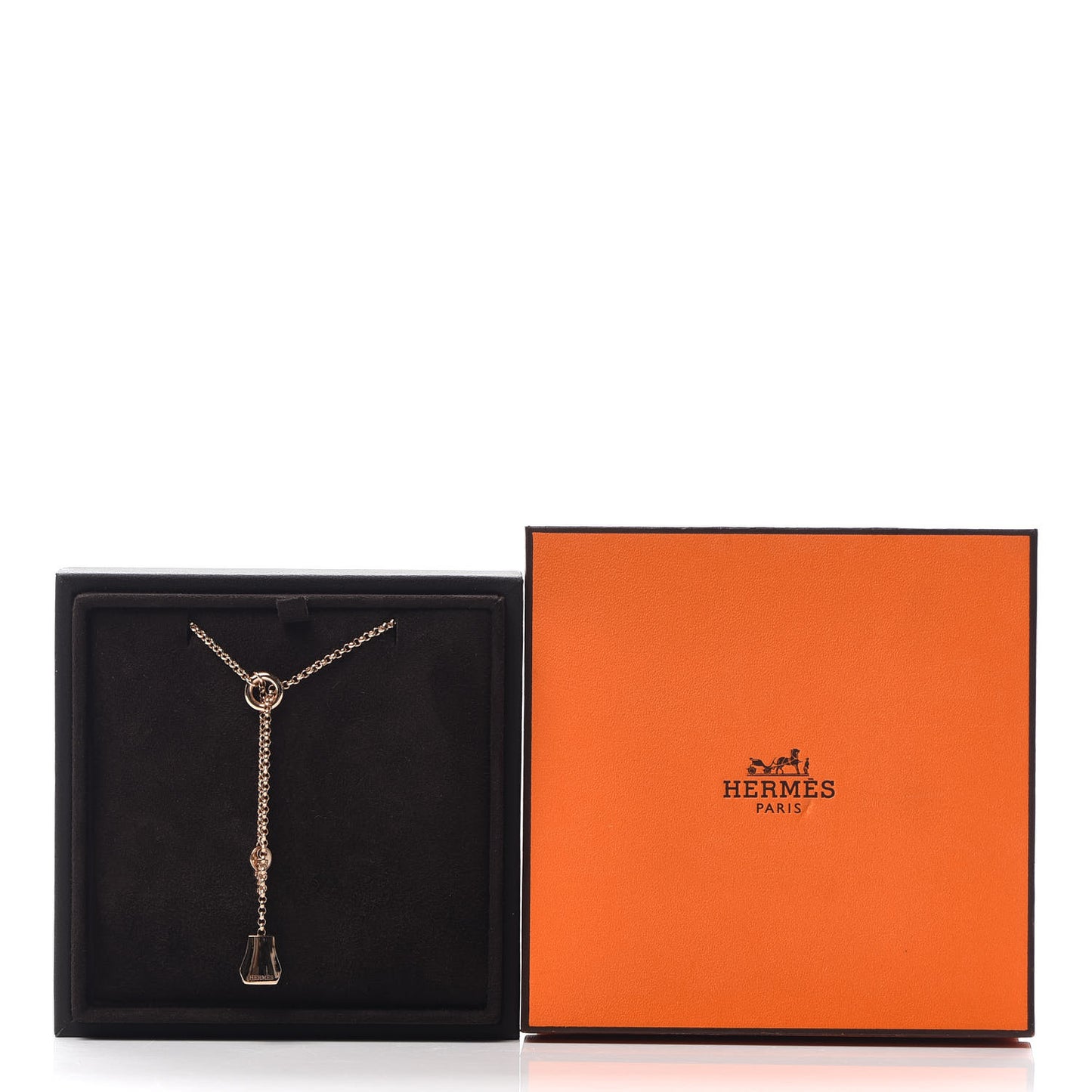 18K Rose Gold PM Kelly Clochette Necklace