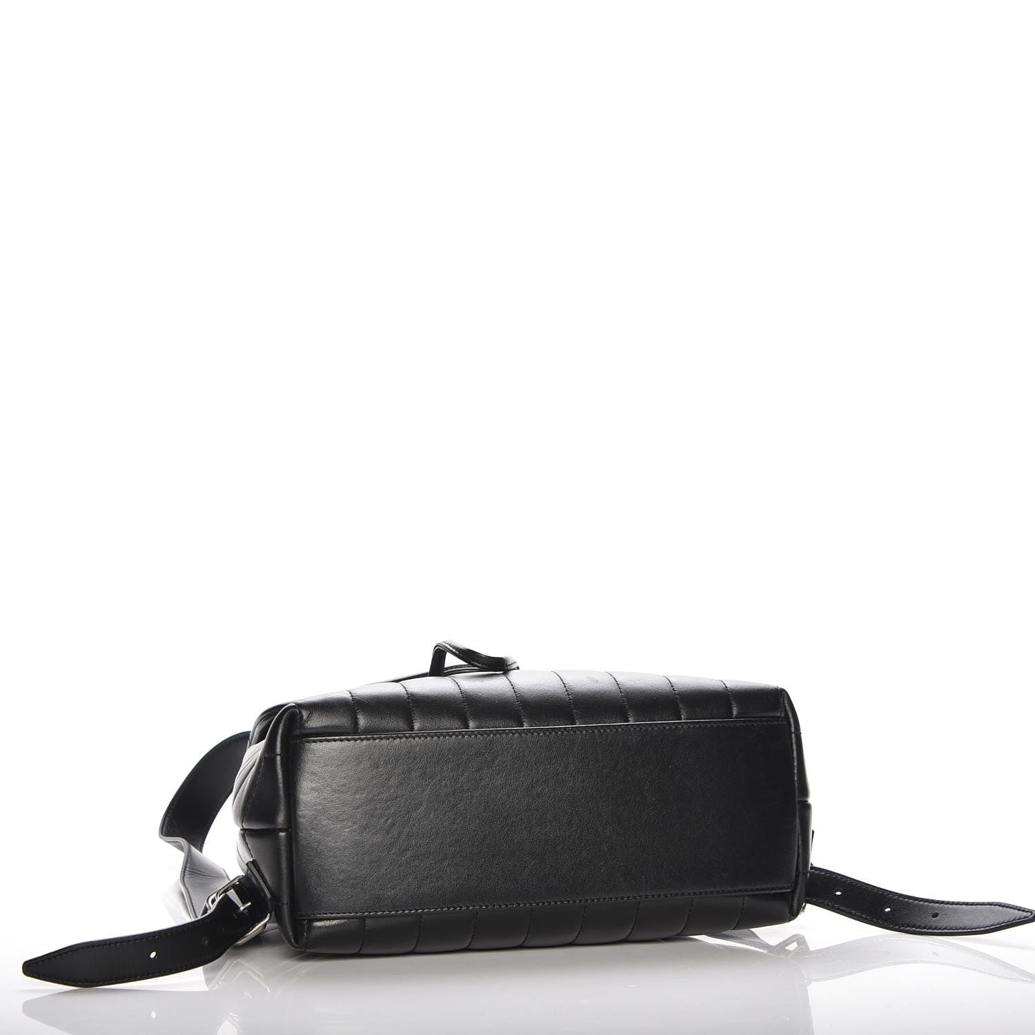 Saint Laurent Calfskin Y Quilted Monogram Small Loulou Backpack Black 4 of 8