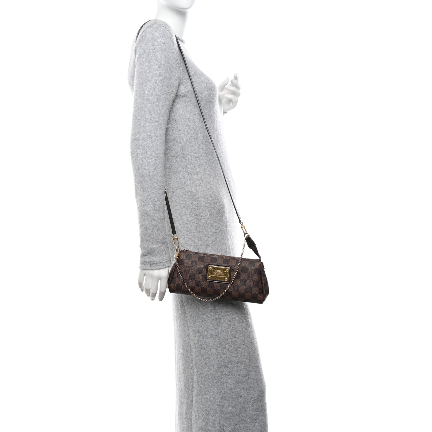 Damier Ebene Eva Clutch