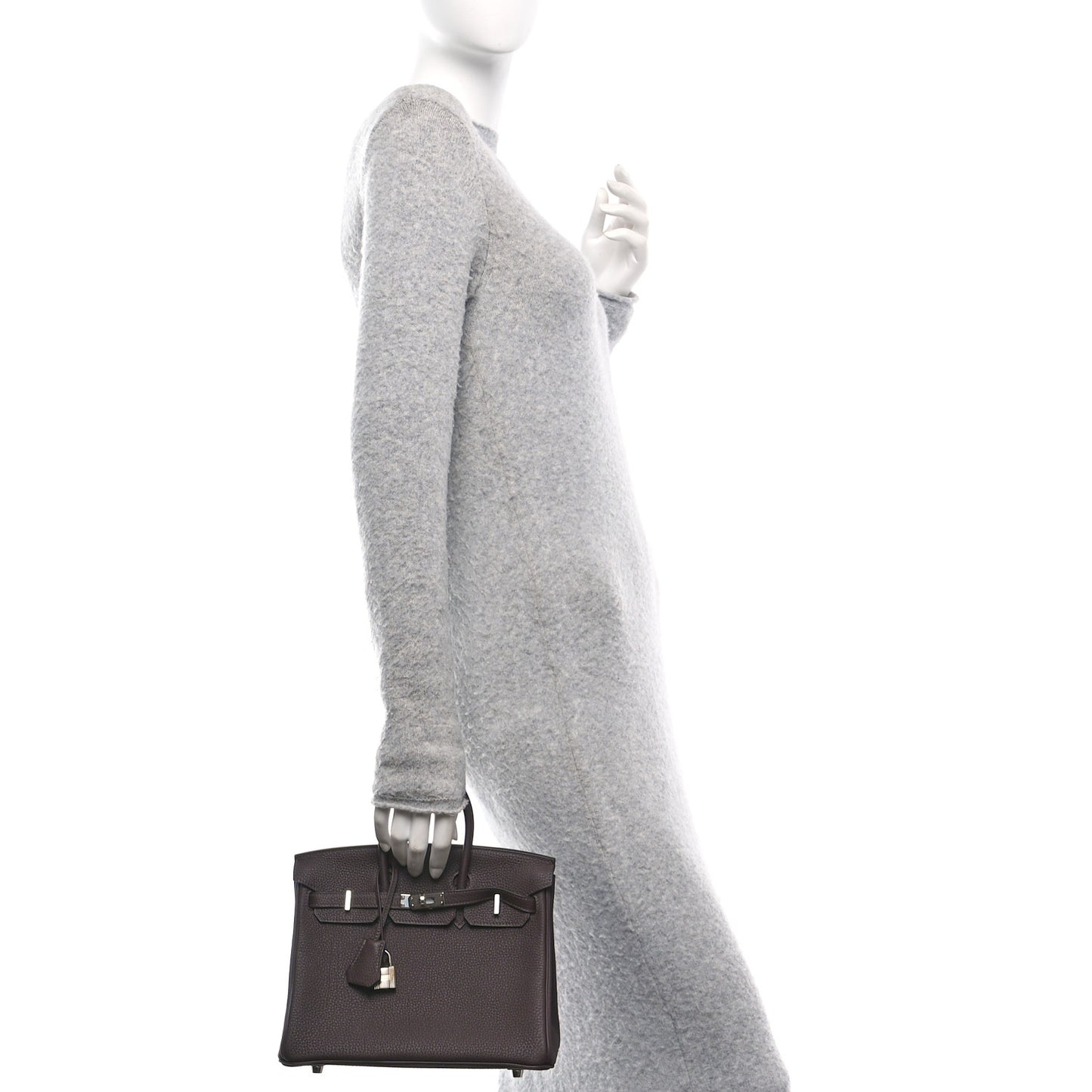 Togo Birkin 25 Chocolate