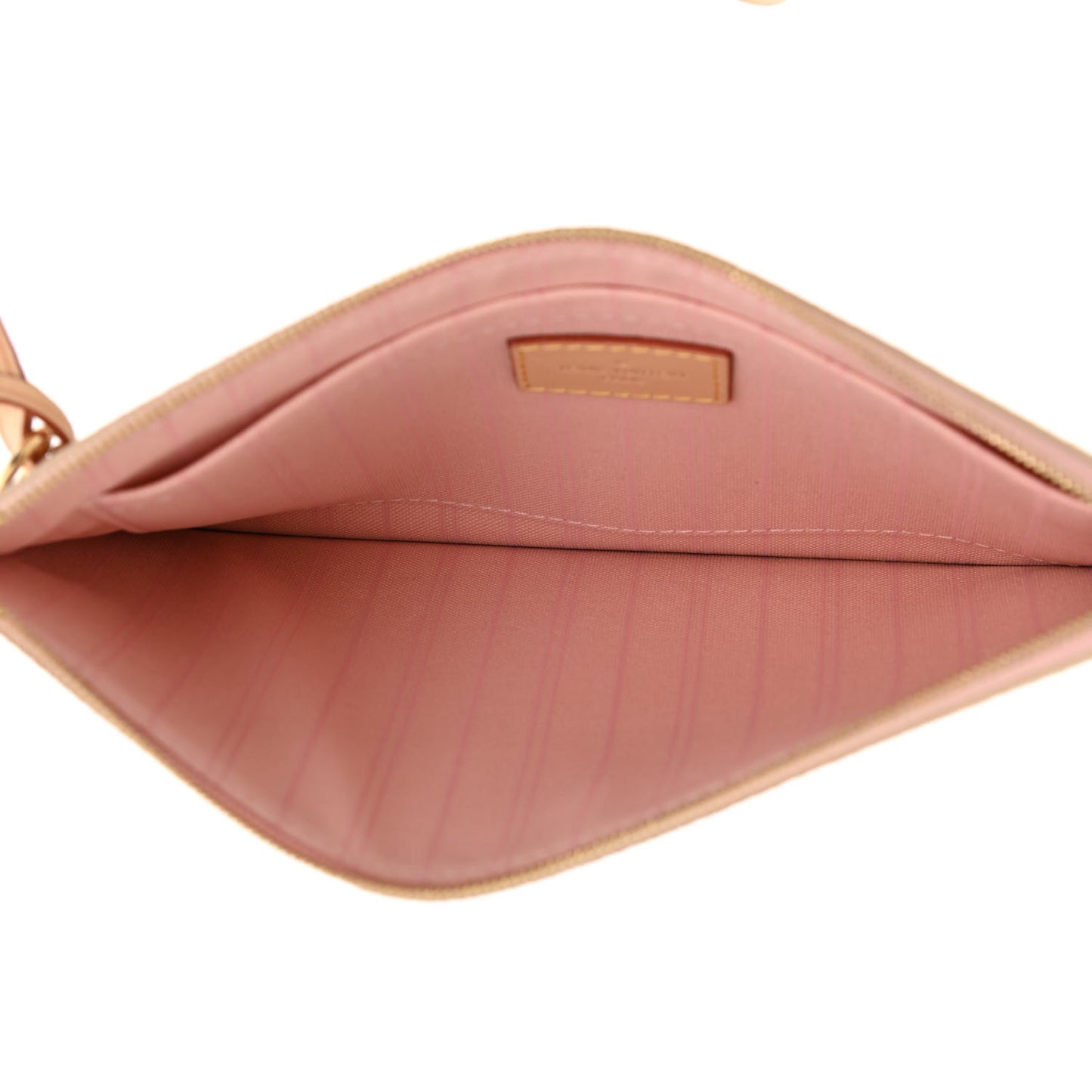 Damier Azur Neo Neverfull MM Rose Ballerine