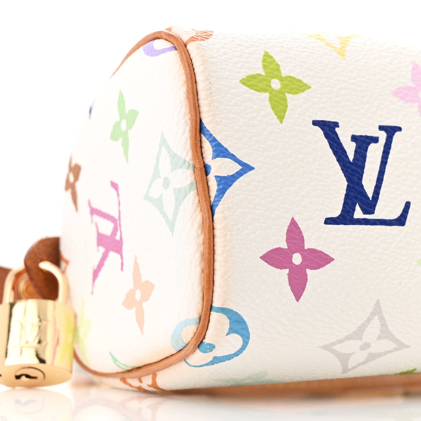 Monogram Multicolor Mini Sac HL Speedy White
