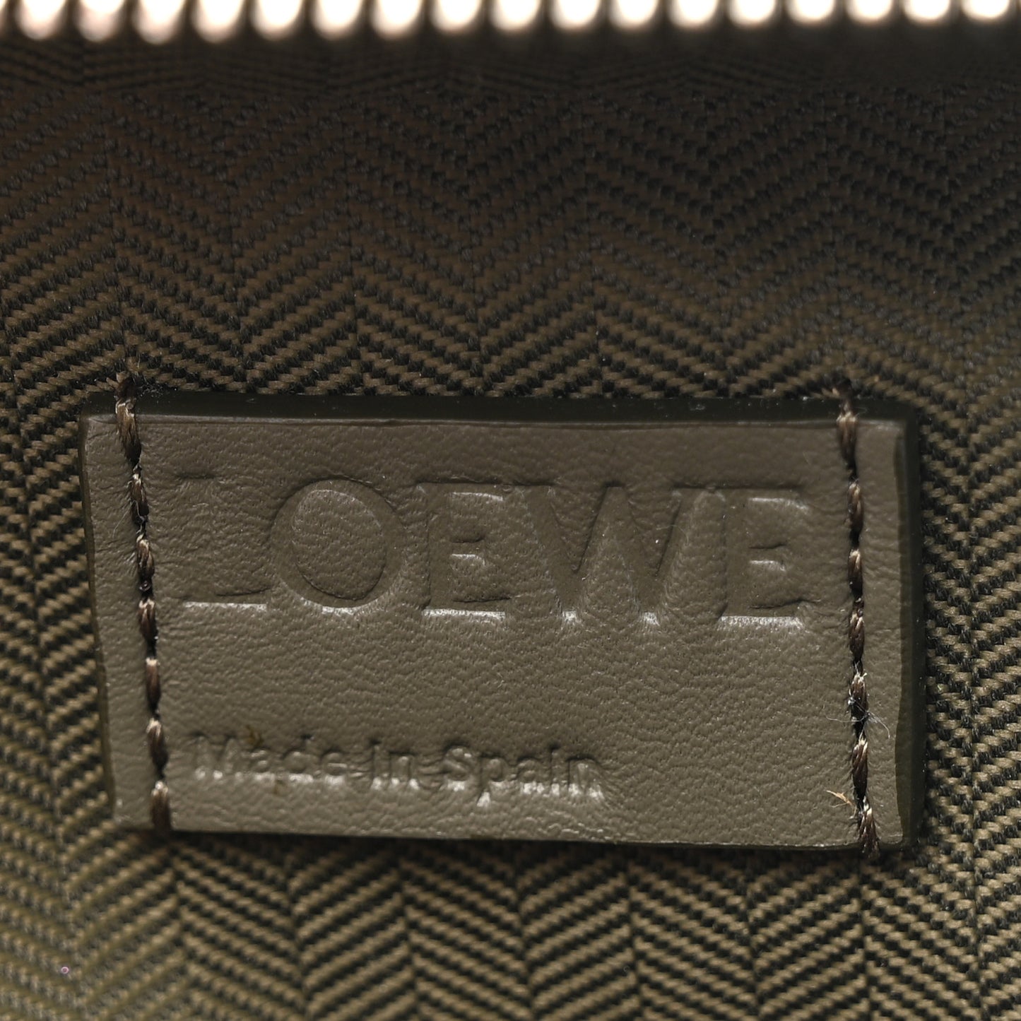 Satin Calfskin Mini Camera Bag Olive Green