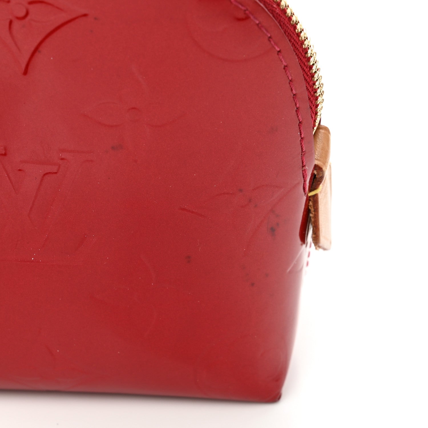 Louis Vuitton Vernis Cosmetic Pouch Cherry 8 of 8