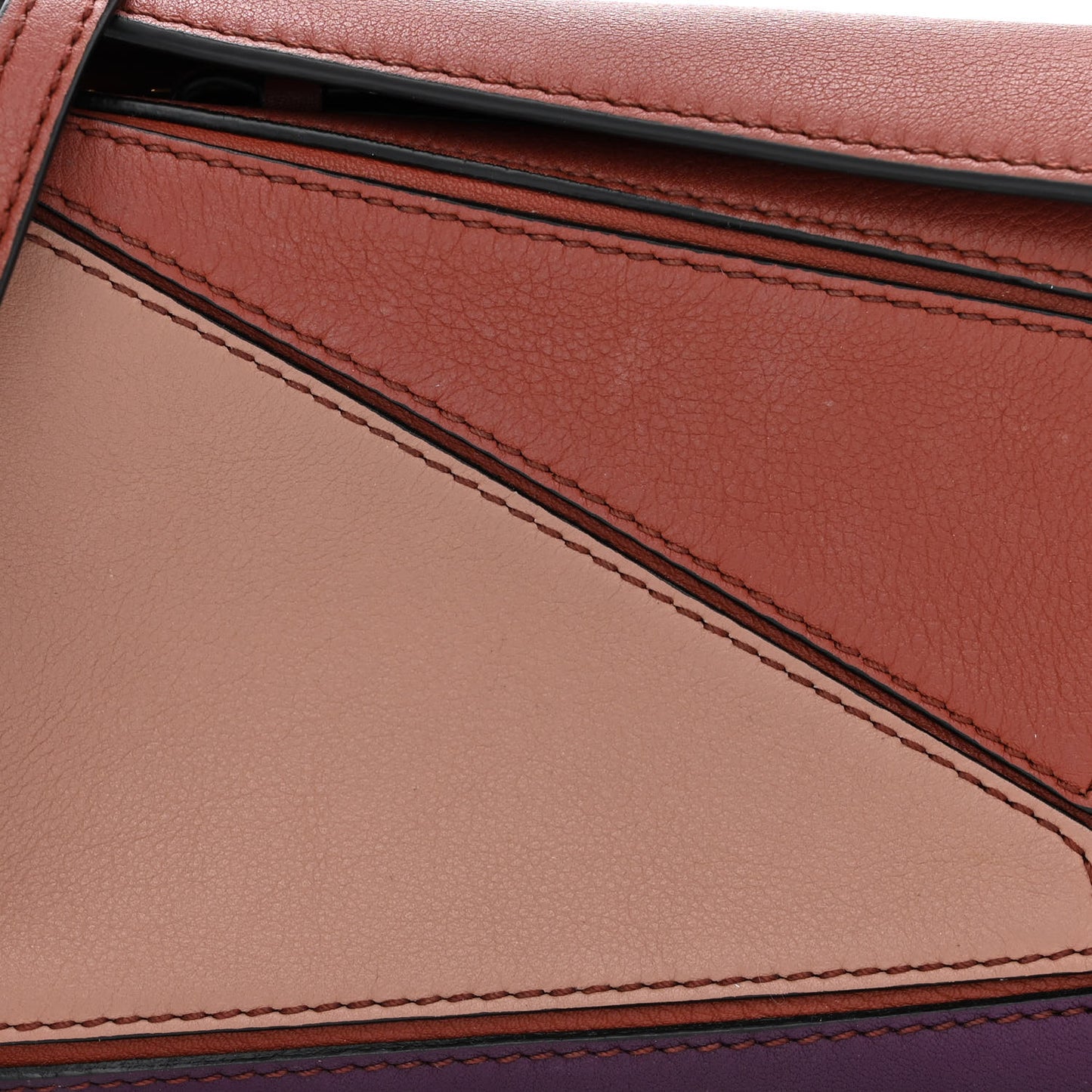 Calfskin Mini Puzzle Bag Spice Pumpkin