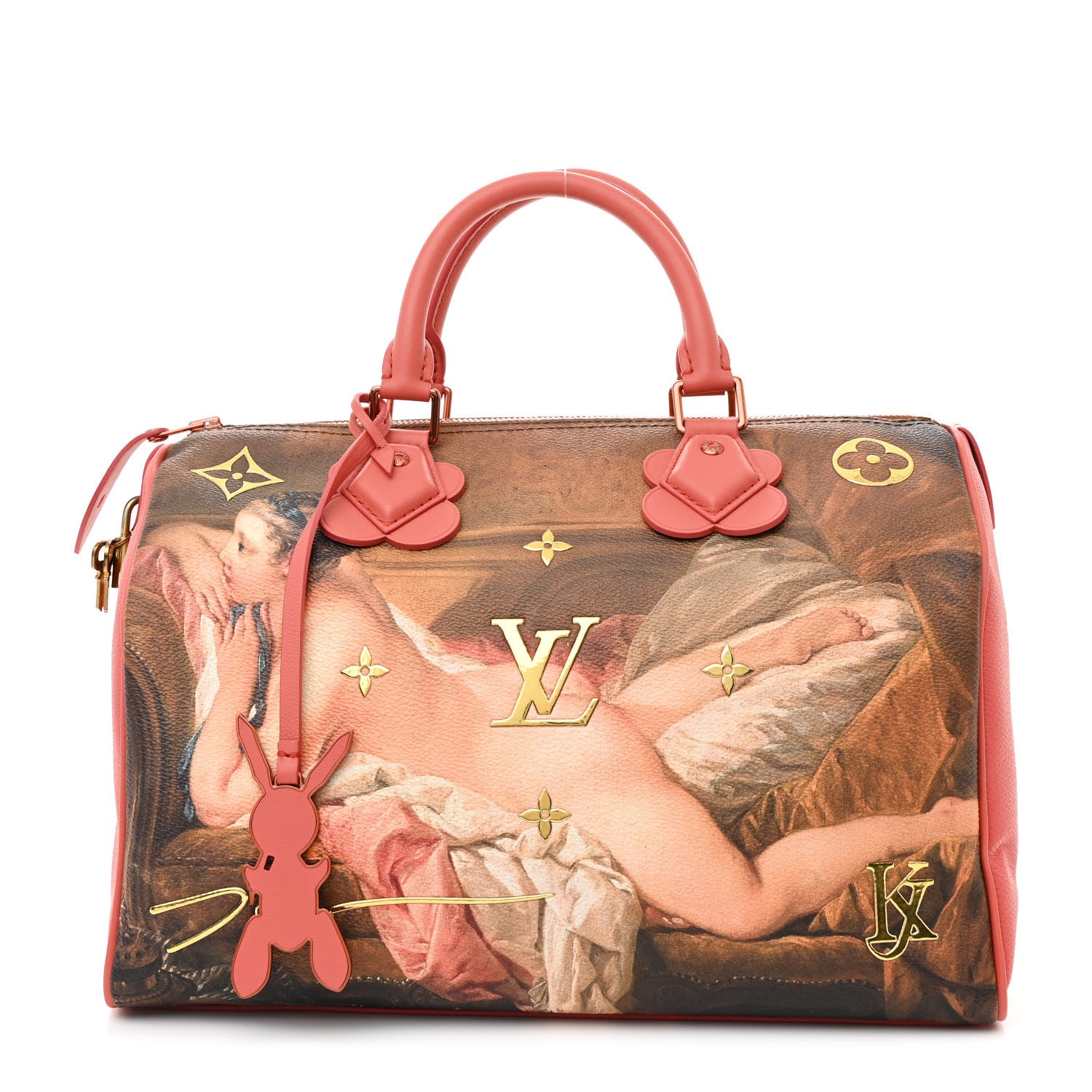 Louis Vuitton Masters Jeff Koons Boucher Speedy 30 1 of 9