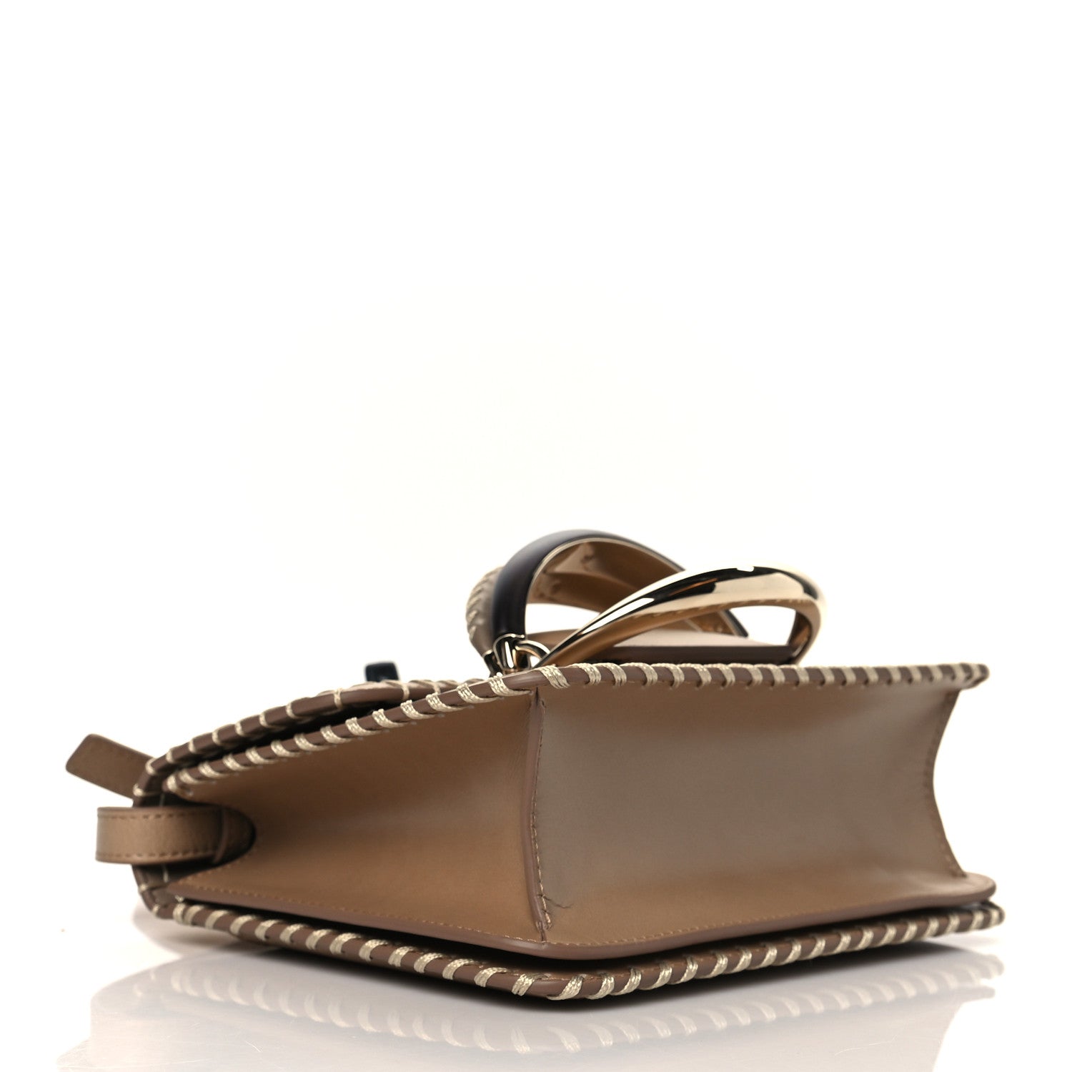 Chloe Calfskin Kattie Small Shoulder Bag Greyish Taupe 4 of 9