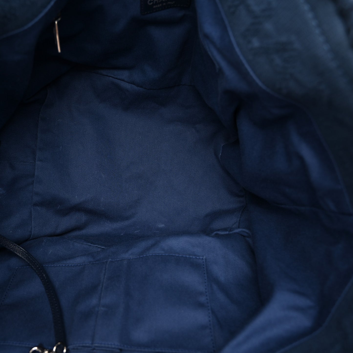 Canvas Medium Double Face Tote Navy