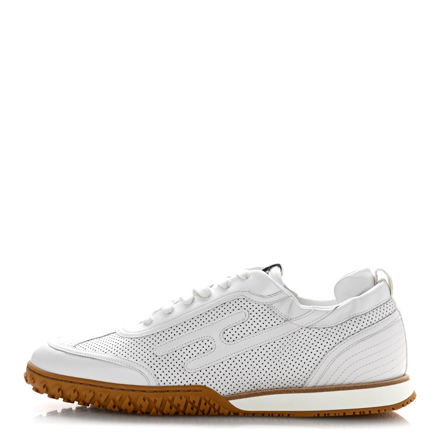 Hermes Perforated Nappa Jet Sneakers 41 White 1917478 – FASHIONPHILE