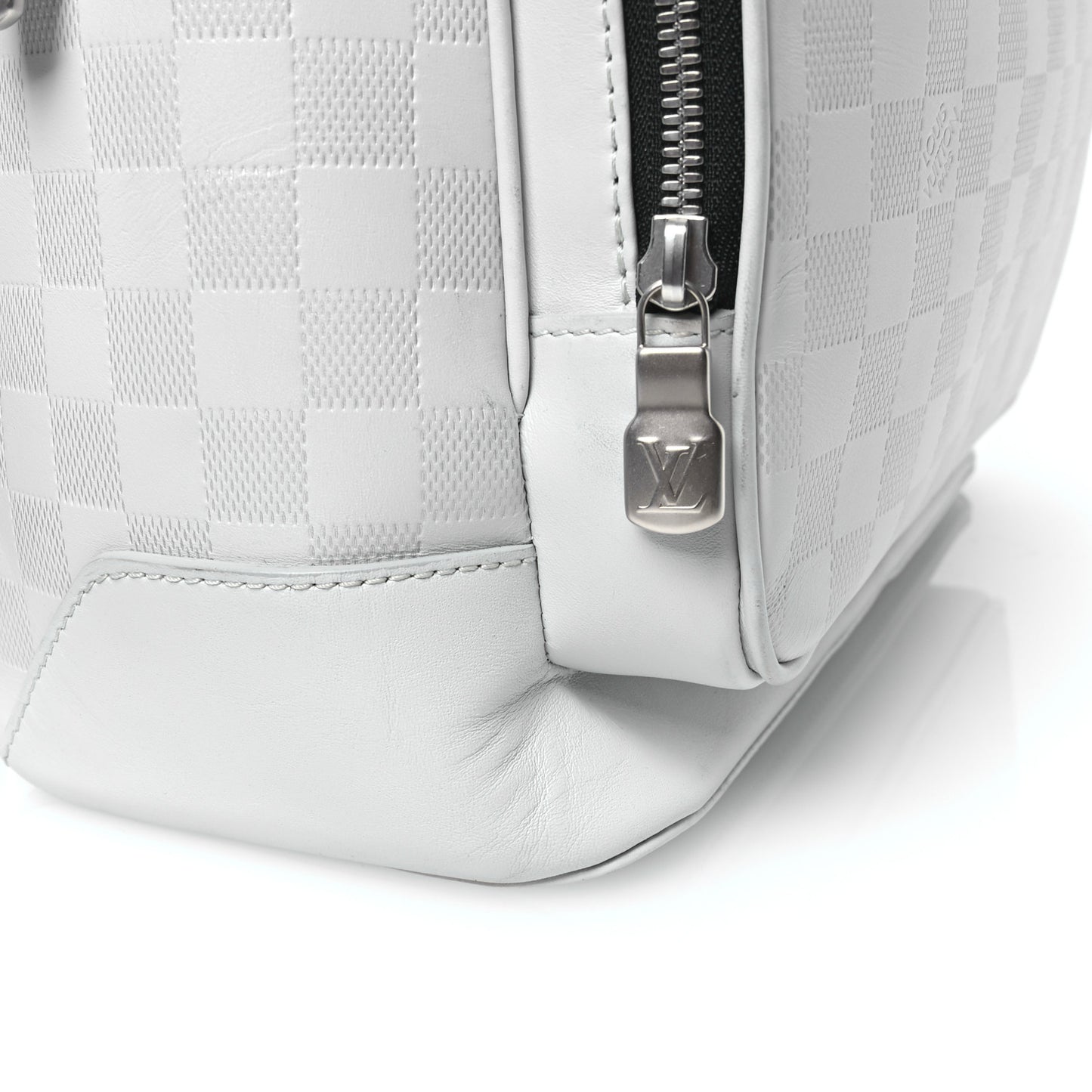 Damier Infini Campus Backpack White