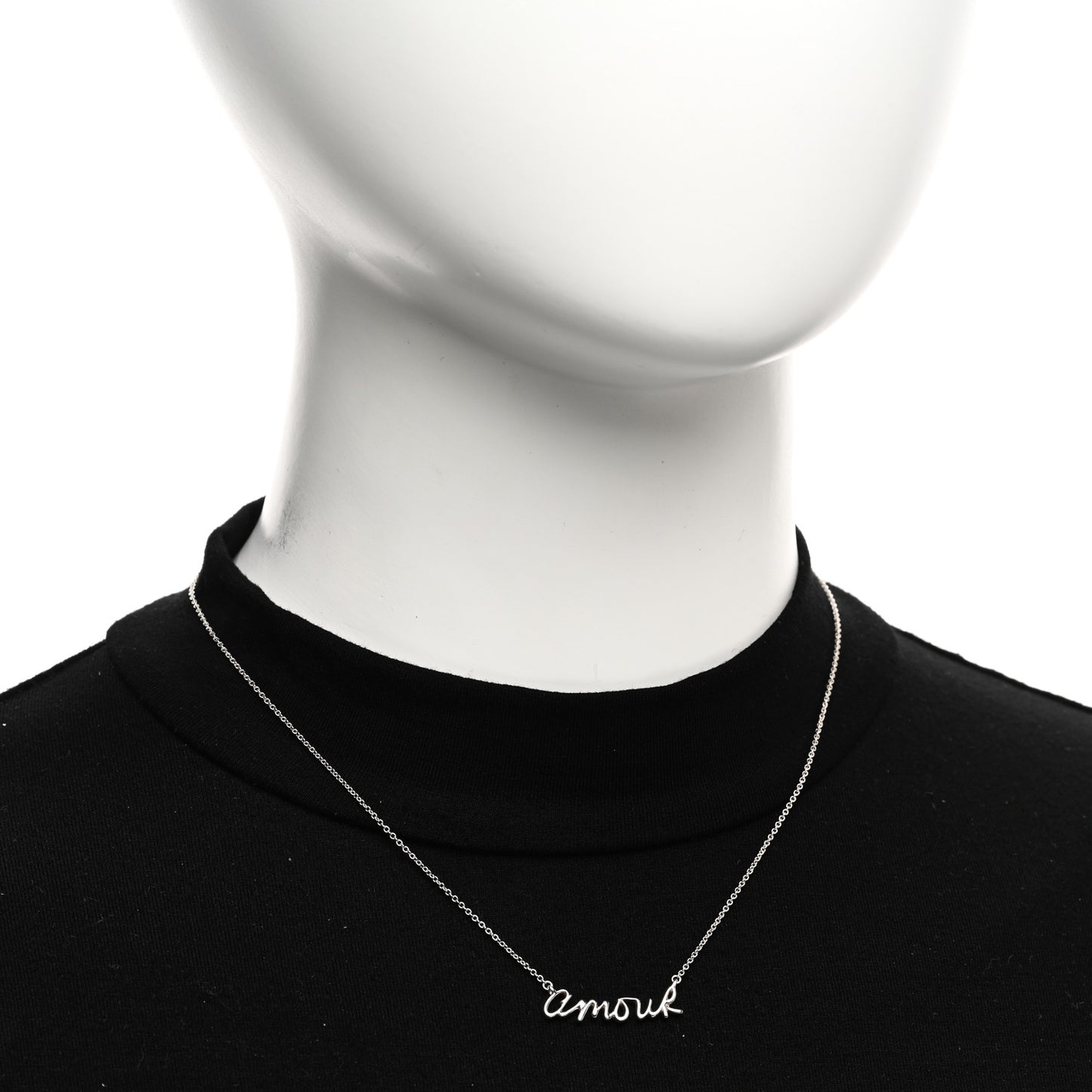 Sterling Silver Paloma Picasso Amour Pendant Necklace