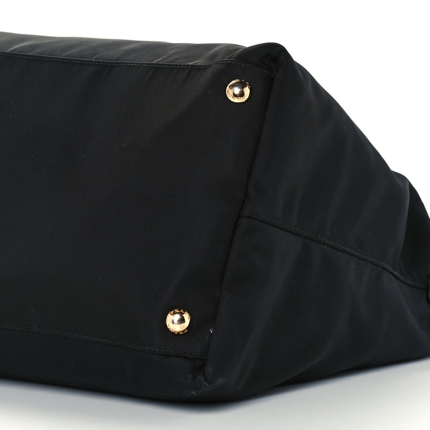 Tessuto Nylon Saffiano Tote Black