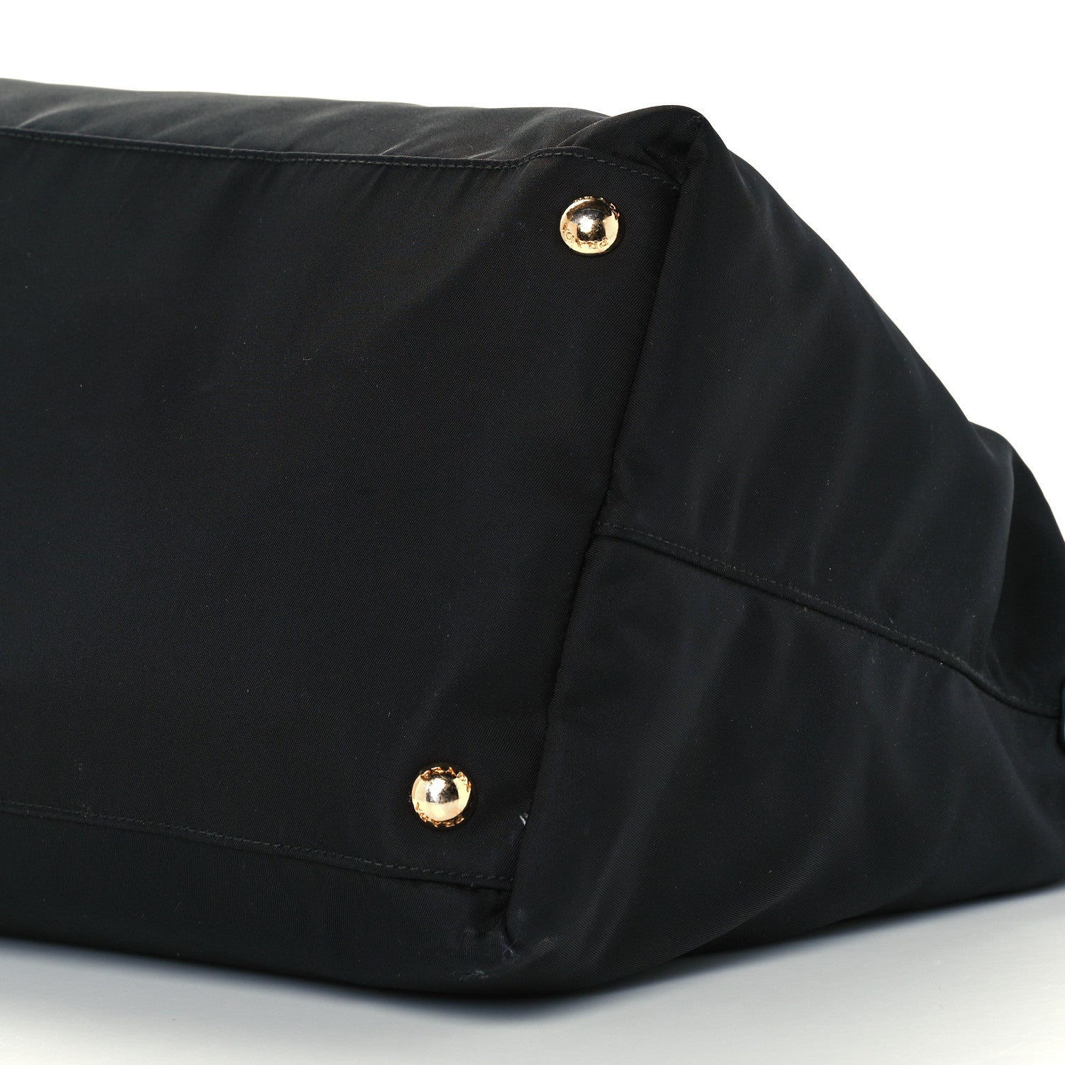 Prada Tessuto Nylon Saffiano Tote Black 10 of 10
