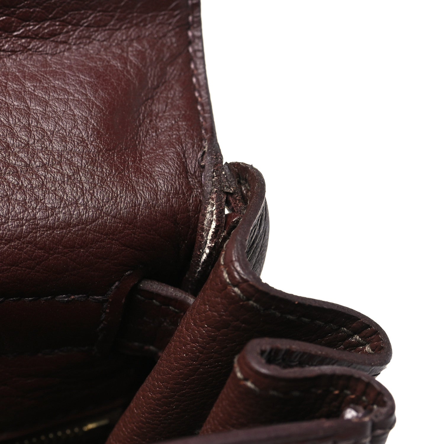 Hermes Taurillon Clemence Kelly Retourne 32 Havane 11 of 12