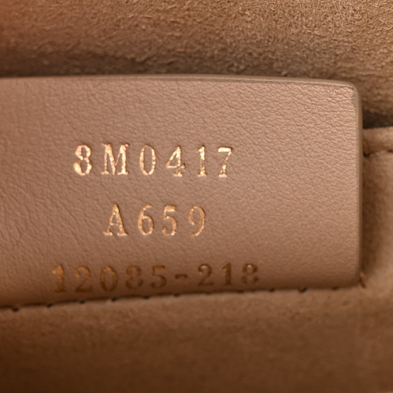 Fendi Vitello Liberty Bi-Color FF 1974 Embossed Small Kan U Shoulder Bag Maya Black 7 of 11