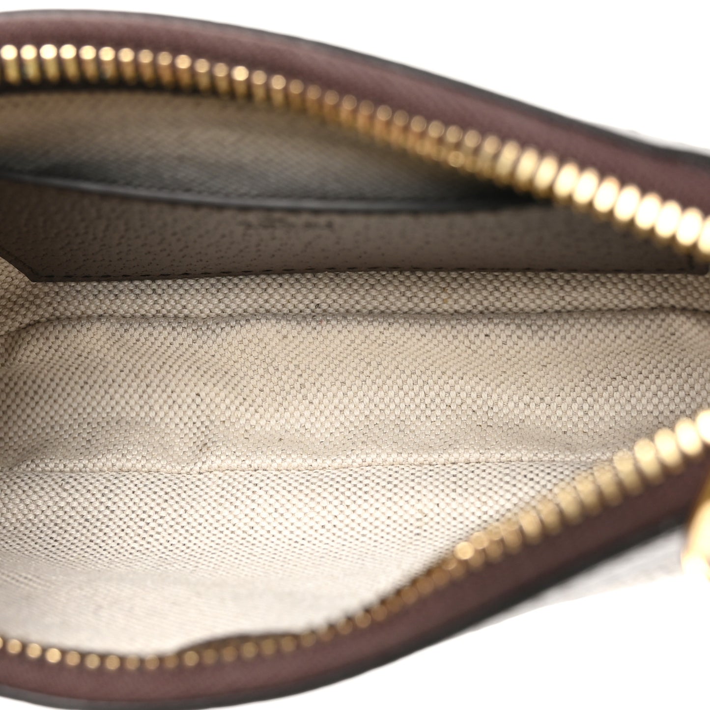 GG Supreme Monogram Textured Dollar Calfskin Mini Ophidia Chain Bag Beige Ebony