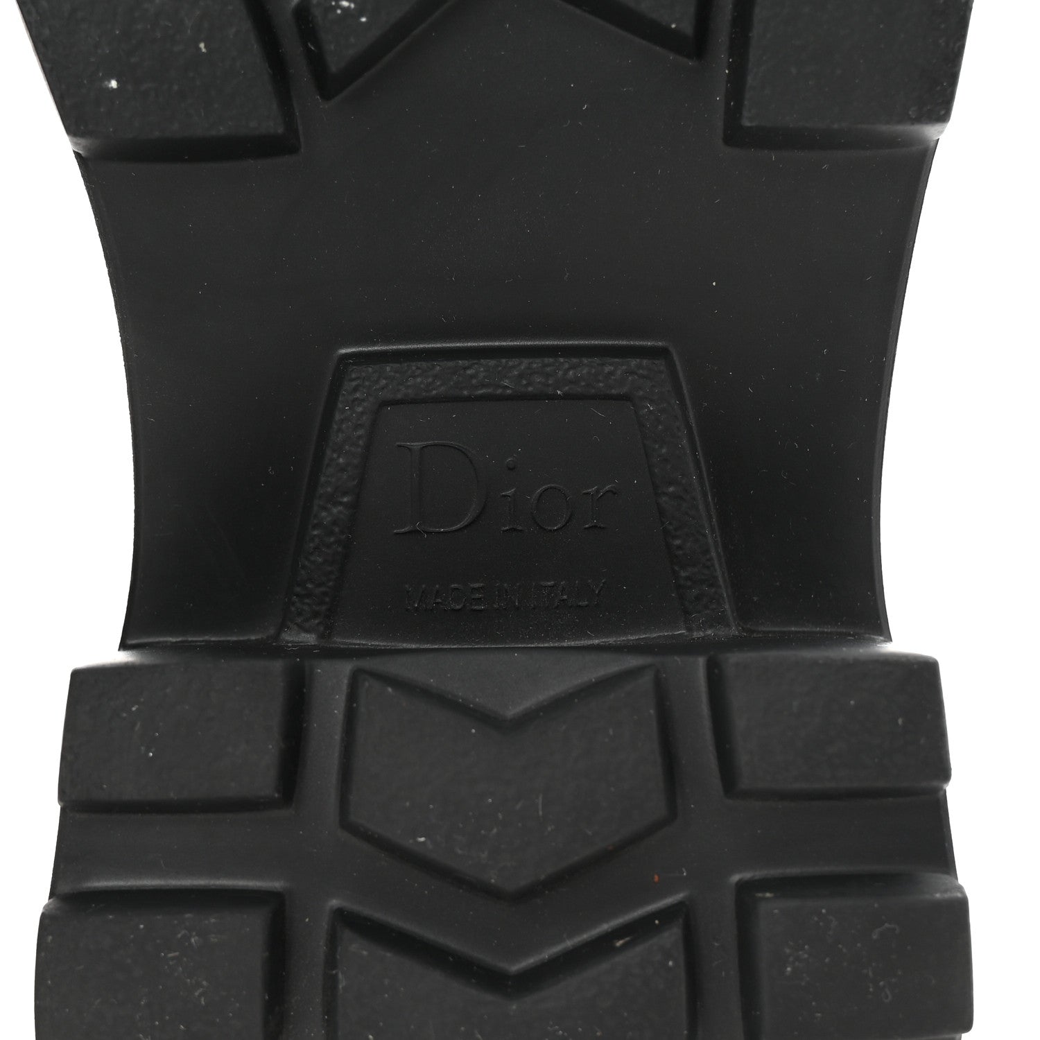 Christian Dior Brushed Calfskin Dior Code Lug Sole Platform 35mm Loafers 38.5 Black 7 of 9