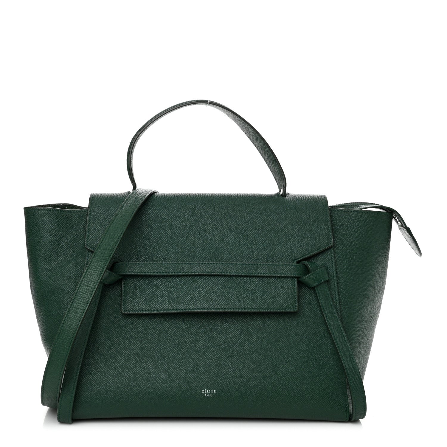 Celine Grained Calfskin Mini Belt Bag Forest 1533474 – FASHIONPHILE