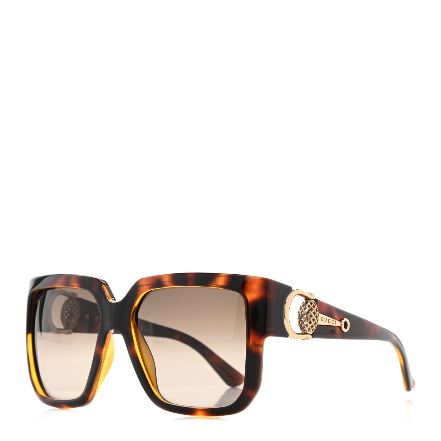 Acetate Sunglasses GG3713S Havana Gold