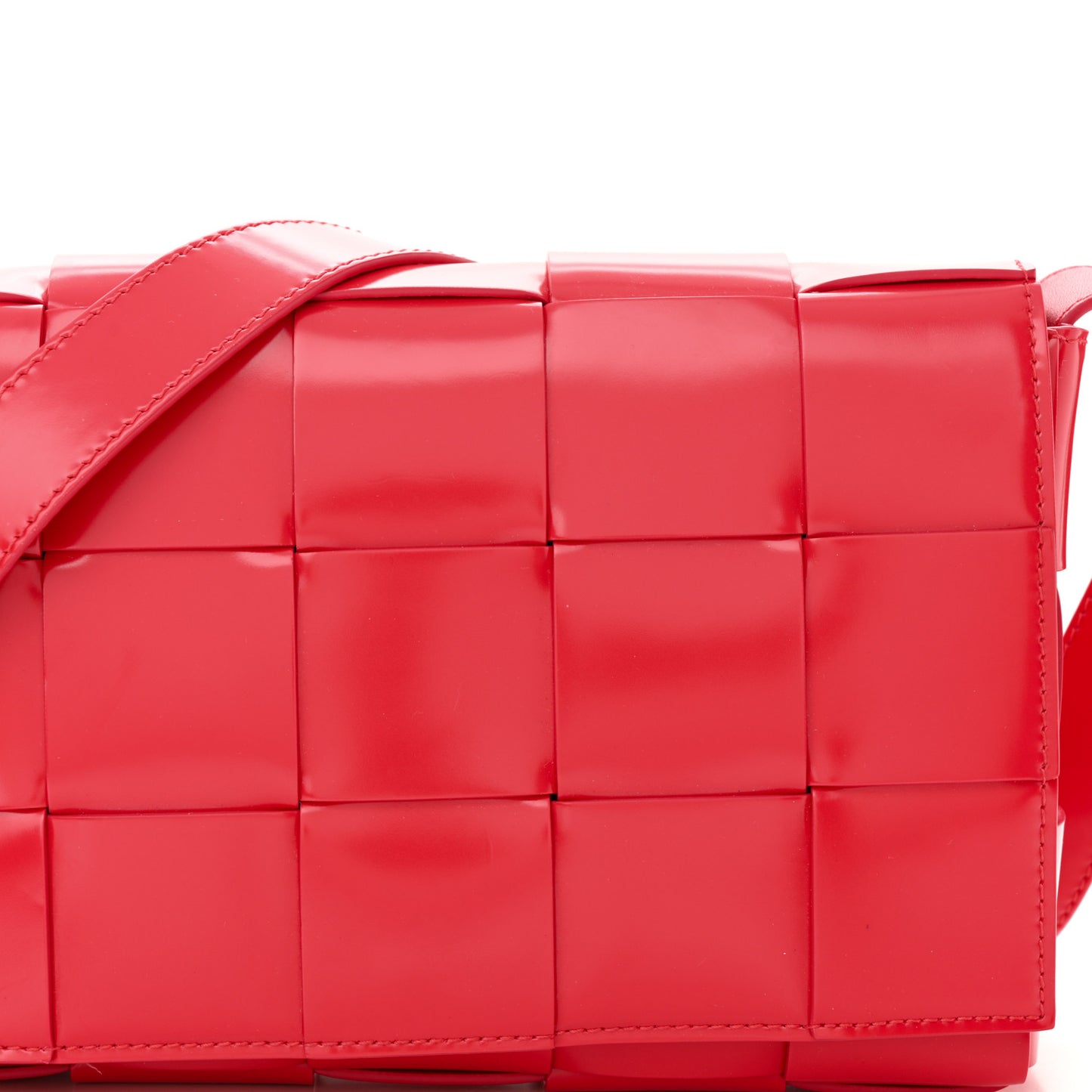 Brushed Calfskin Intrecciato Cassette Bag Firework